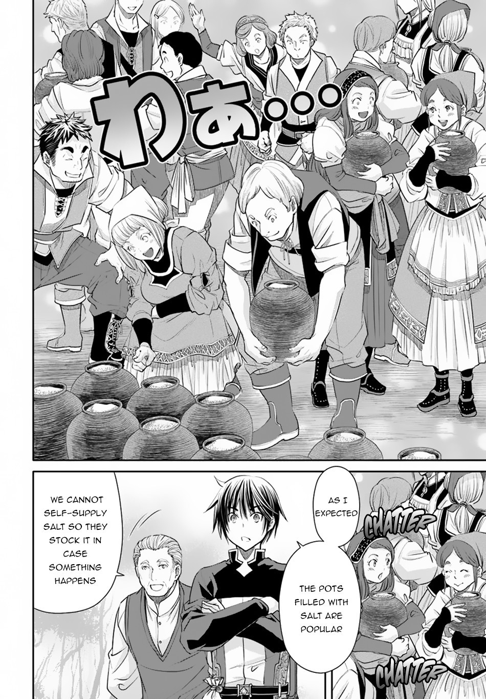 Hachinan tte, Sore wa Nai Deshou! Chapter 50 page 8 - Chapter 50: The Opening of a Bazaar
