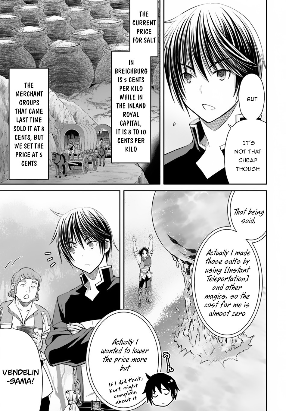 Hachinan tte, Sore wa Nai Deshou! Chapter 50 page 9 - Chapter 50: The Opening of a Bazaar