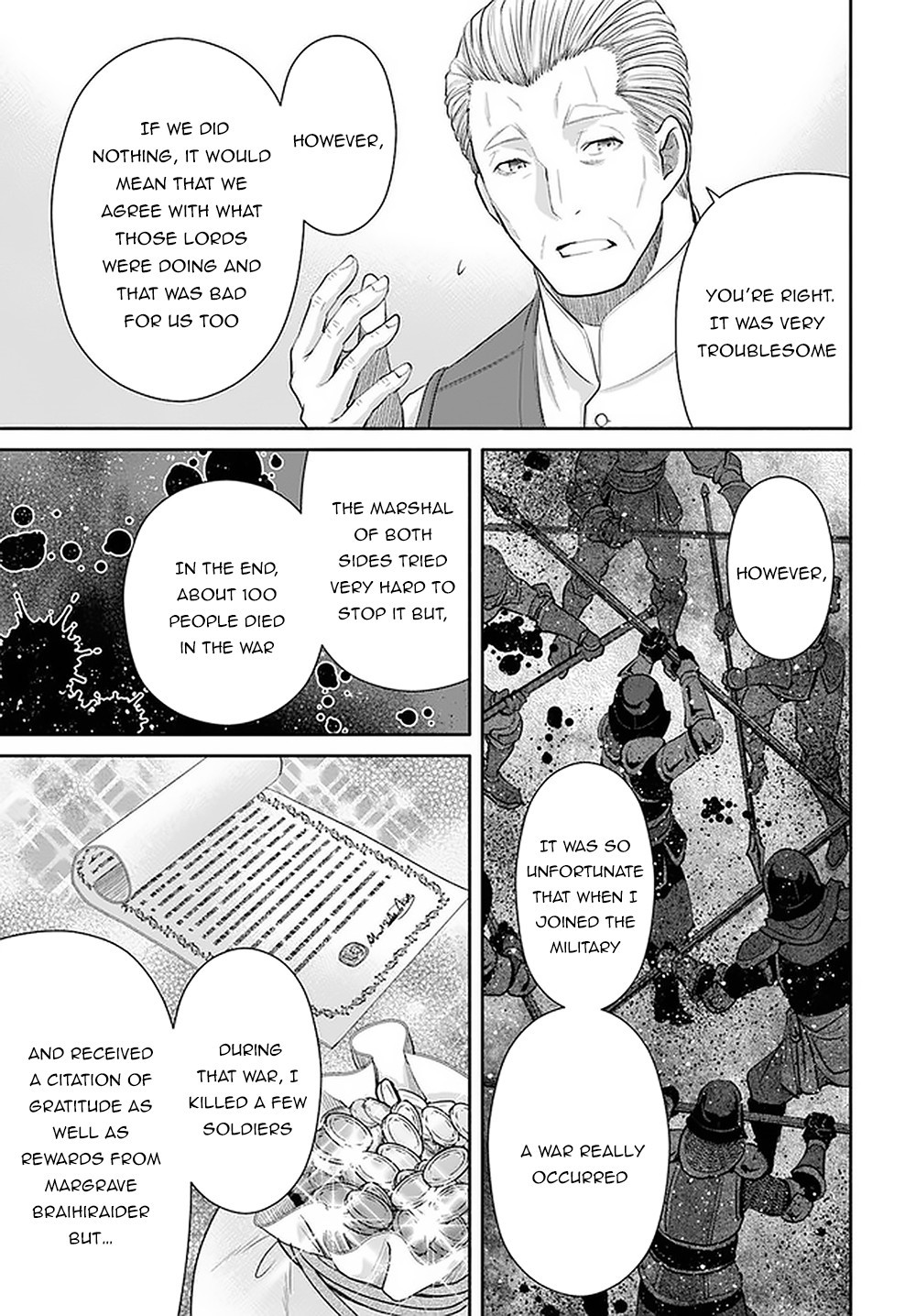 Hachinan tte, Sore wa Nai Deshou! Chapter 51 page 22 - Chapter 51: Klaus's Past