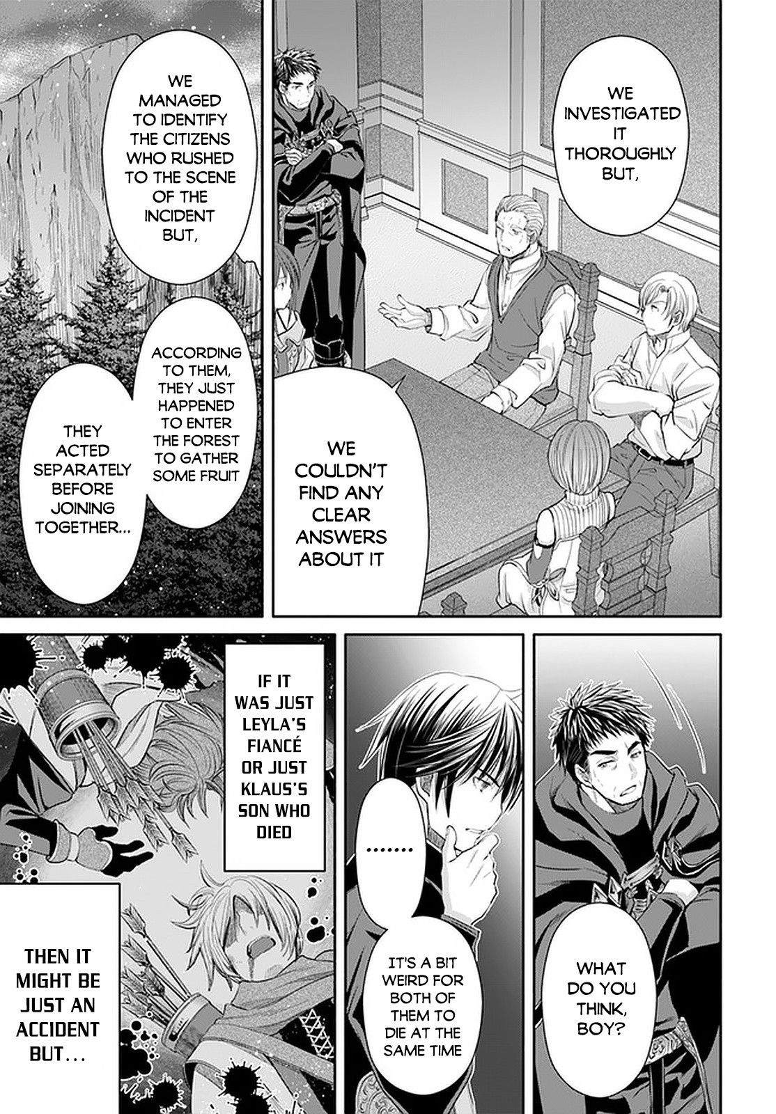 Hachinan tte, Sore wa Nai Deshou! Chapter 52 page 8 - Chapter 52: Doubts on Father