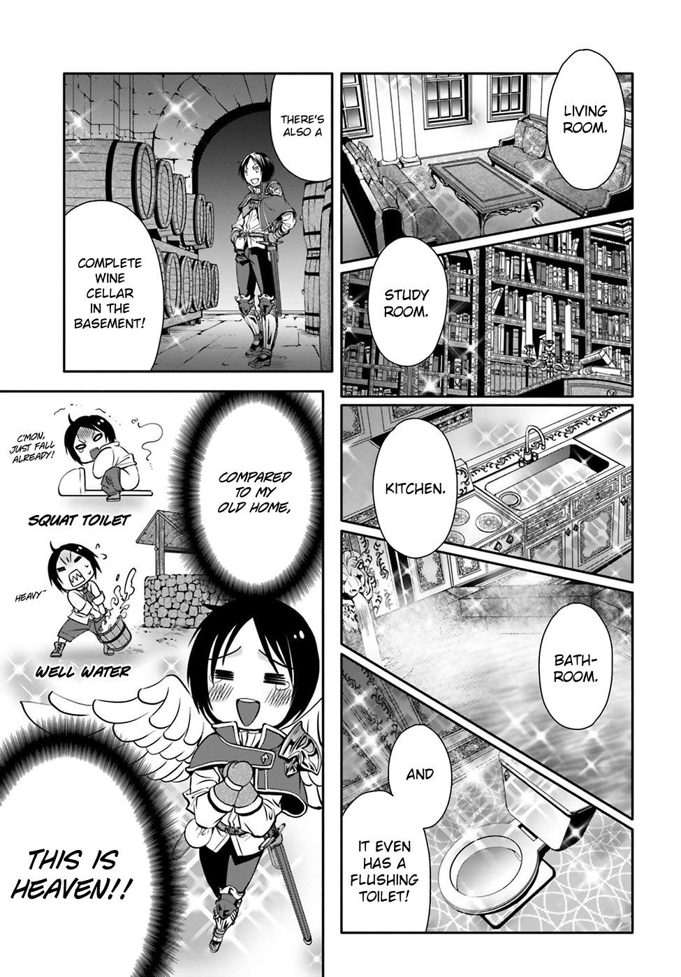 Hachinan tte, Sore wa Nai Deshou! Chapter 6 page 10 - Chapter 6: Master was a Celebrity