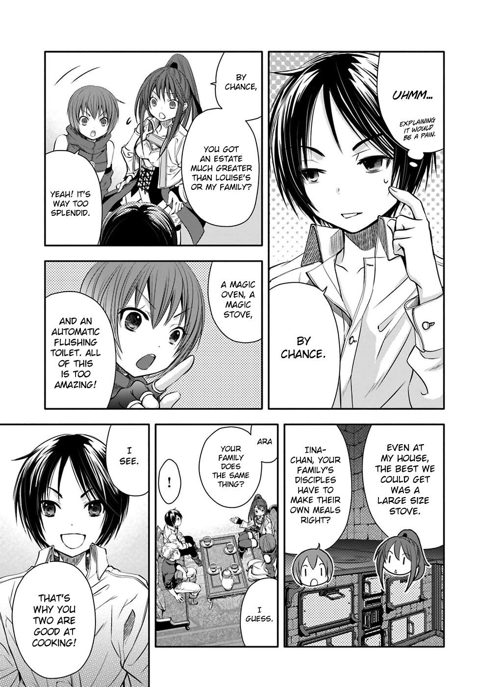Hachinan tte, Sore wa Nai Deshou! Chapter 6 page 12 - Chapter 6: Master was a Celebrity