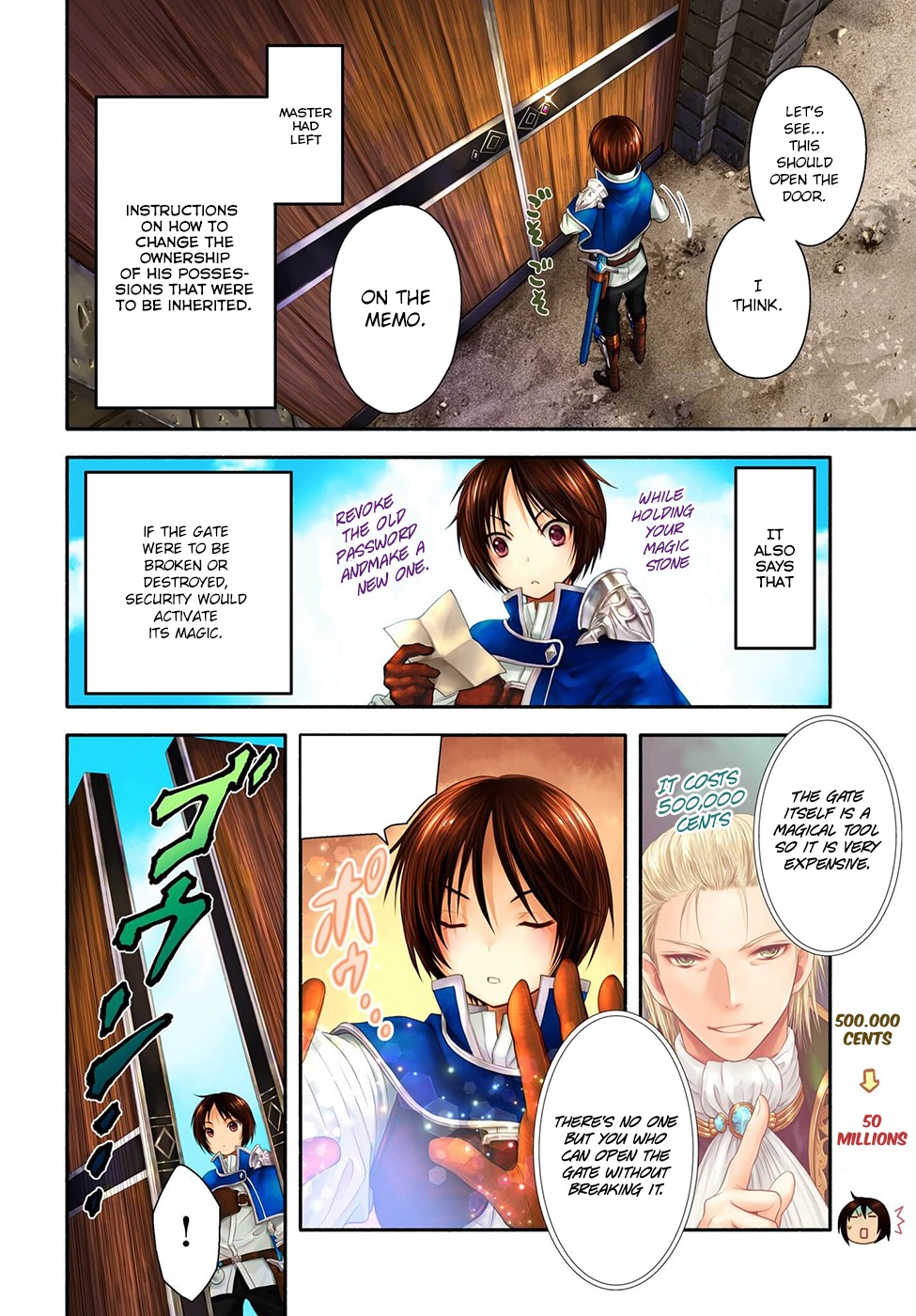Hachinan tte, Sore wa Nai Deshou! Chapter 6 page 5 - Chapter 6: Master was a Celebrity