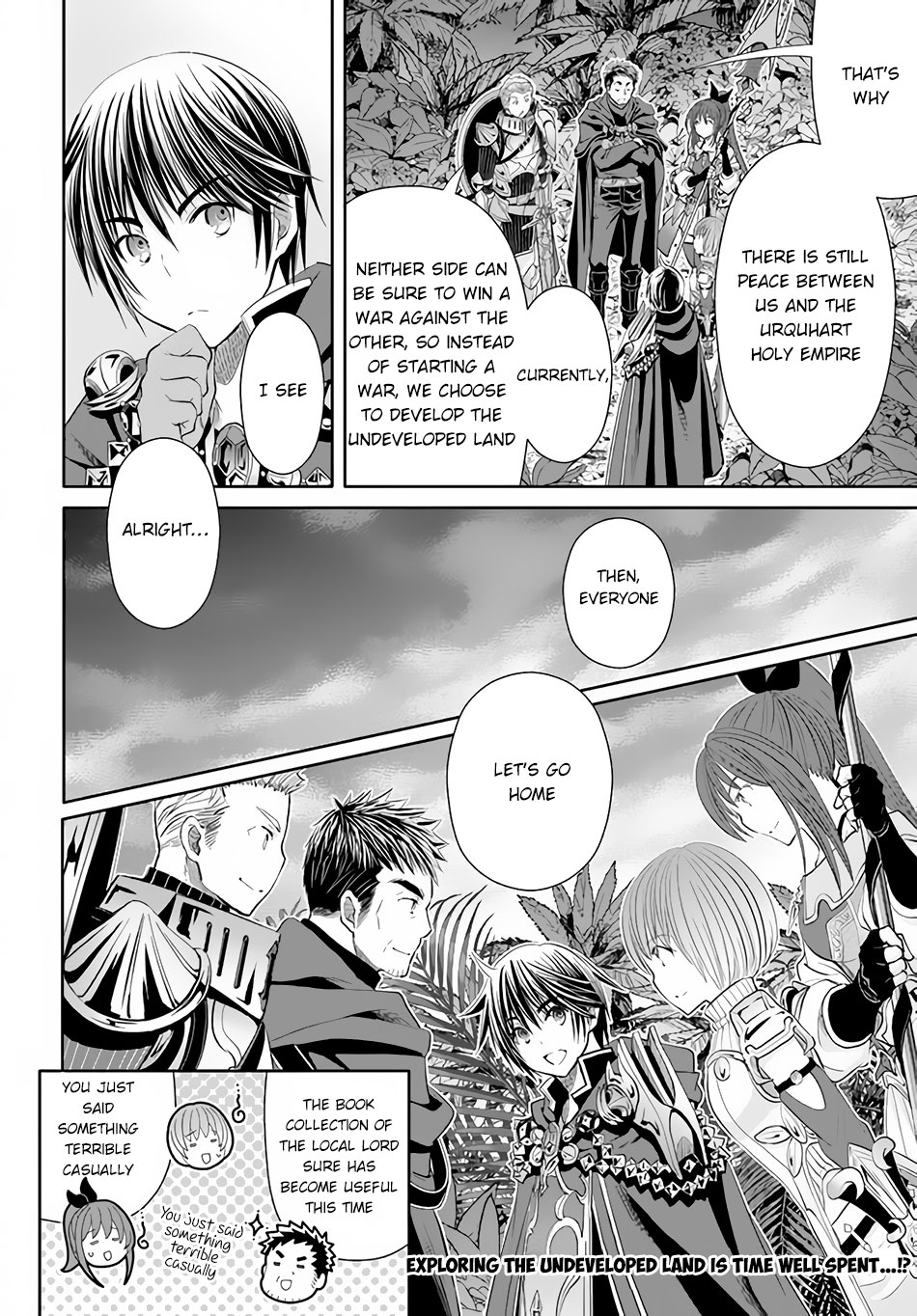 Hachinan tte, Sore wa Nai Deshou! Chapter 64 page 16 - Chapter 64: First Exploration in the Enchanted Forest