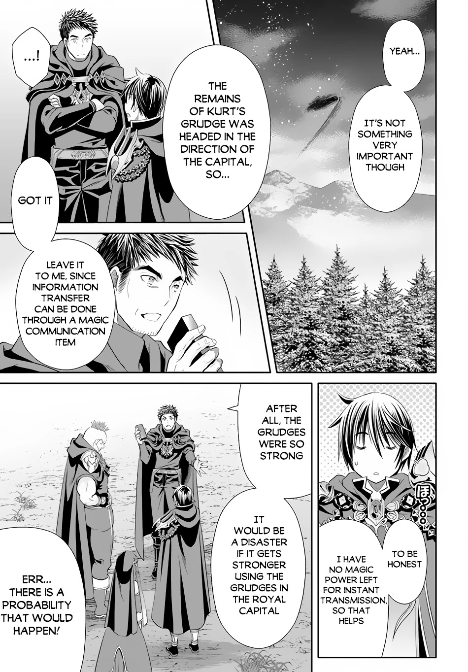 Hachinan tte, Sore wa Nai Deshou! Chapter 69 page 4 - Chapter 69: The Spoken Truth