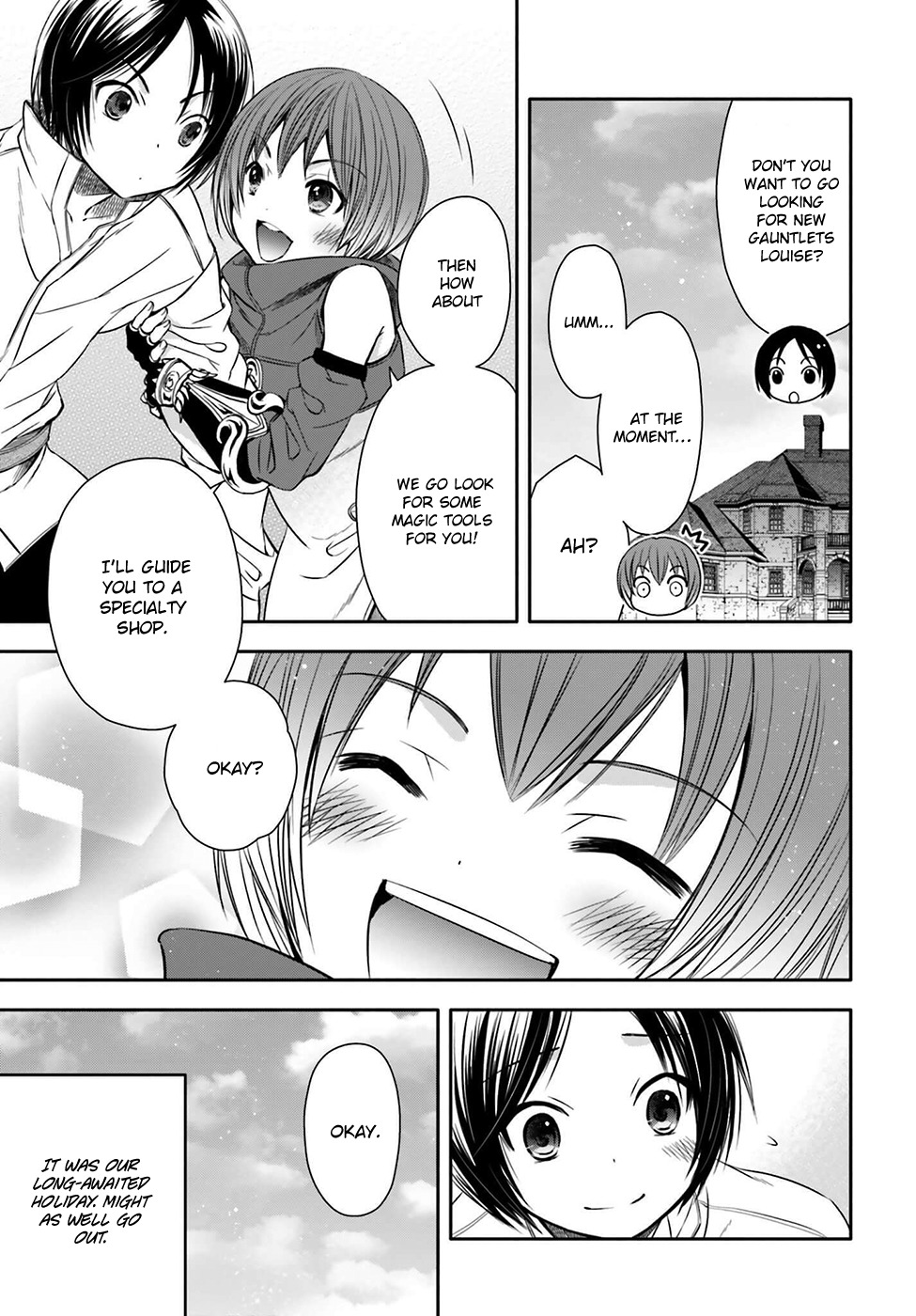 Hachinan tte, Sore wa Nai Deshou! Chapter 7 page 5 - Chapter 7