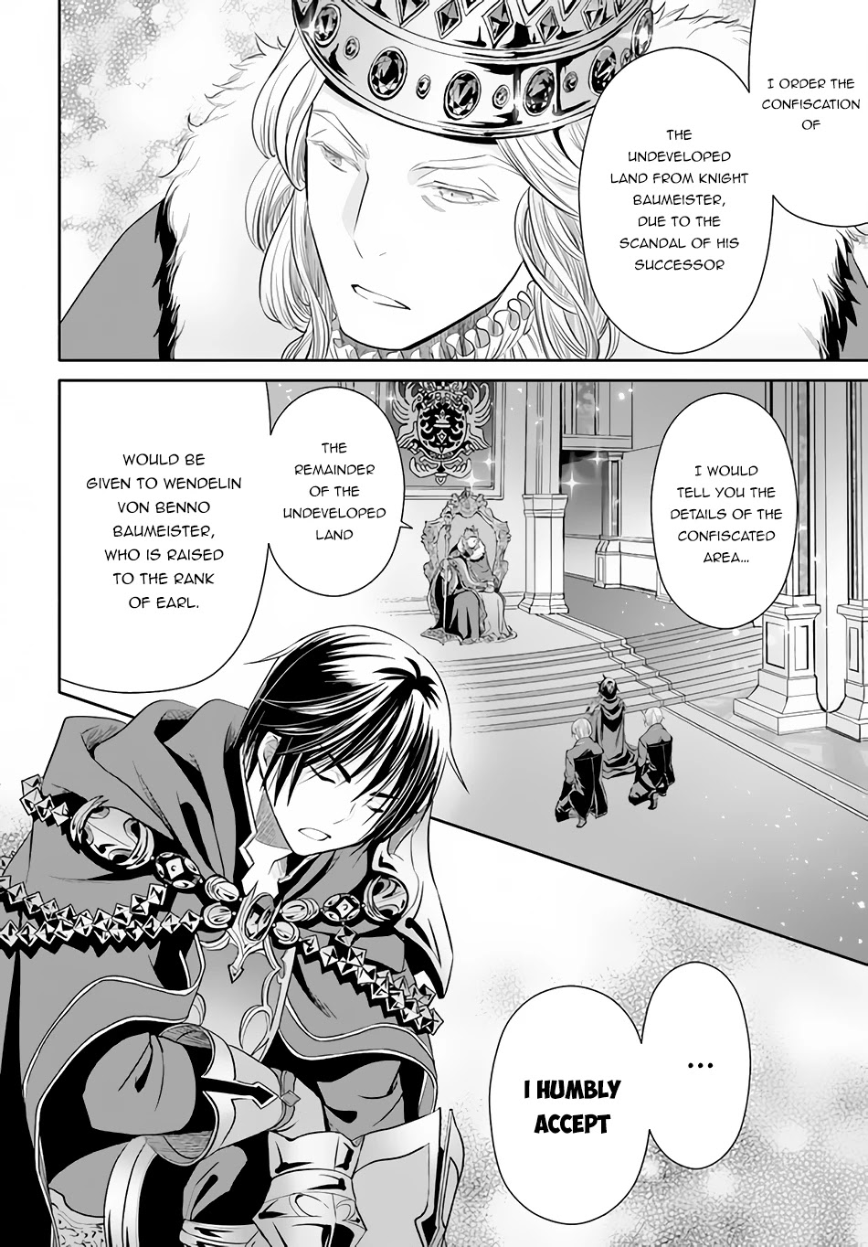 Hachinan tte, Sore wa Nai Deshou! Chapter 70 page 23 - Chapter 70: Earl Baumeister
