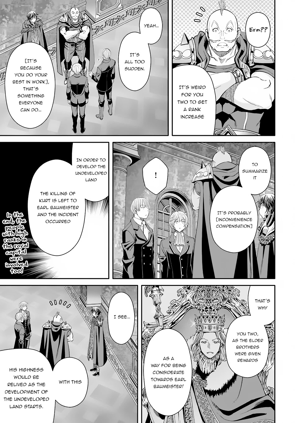 Hachinan tte, Sore wa Nai Deshou! Chapter 70 page 24 - Chapter 70: Earl Baumeister