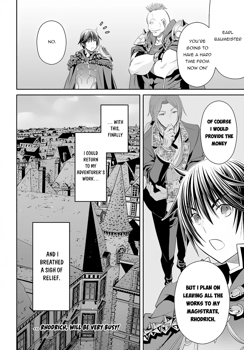 Hachinan tte, Sore wa Nai Deshou! Chapter 70 page 25 - Chapter 70: Earl Baumeister