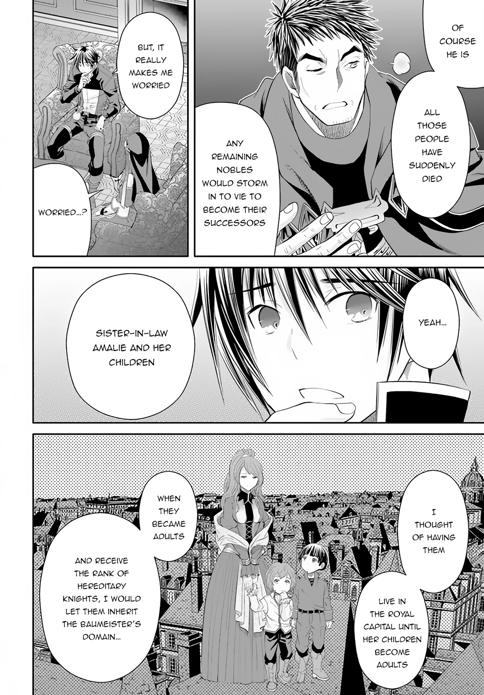 Hachinan tte, Sore wa Nai Deshou! Chapter 70 page 9 - Chapter 70: Earl Baumeister