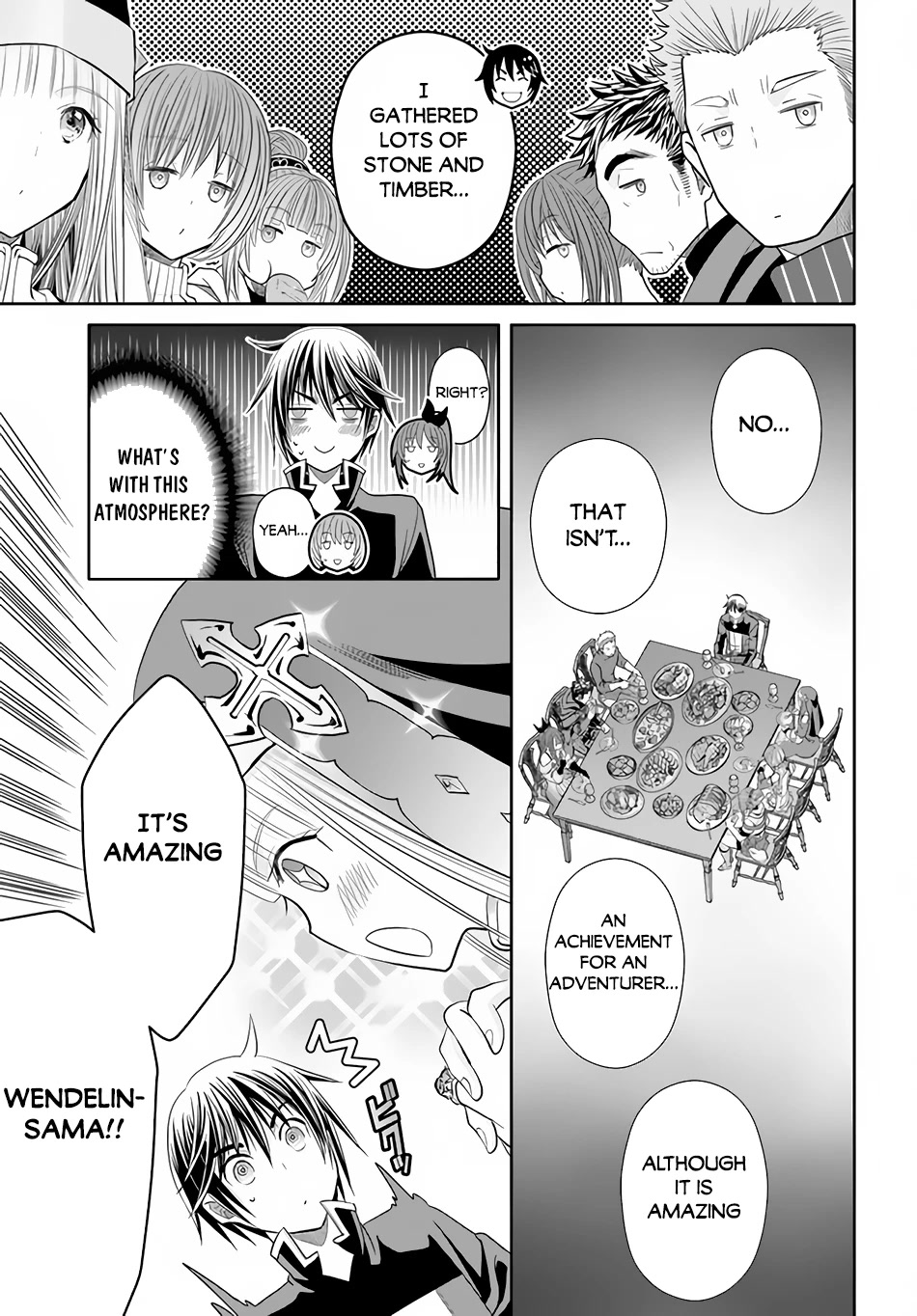 Hachinan tte, Sore wa Nai Deshou! Chapter 74 page 14 - Chapter 74: Rhodrich, Working Hard!