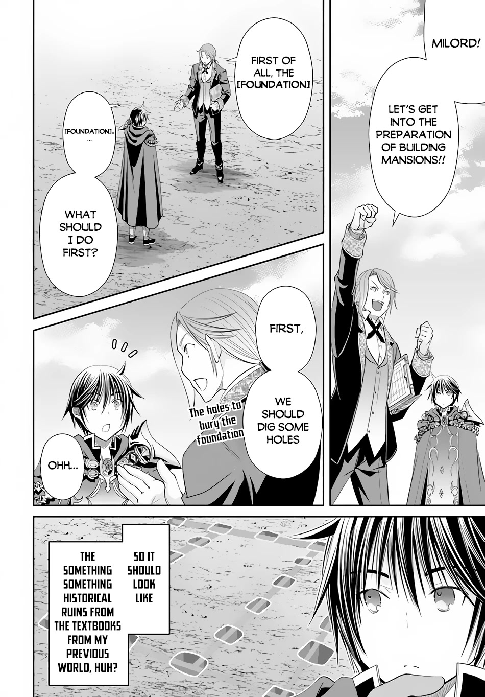 Hachinan tte, Sore wa Nai Deshou! Chapter 74 page 17 - Chapter 74: Rhodrich, Working Hard!