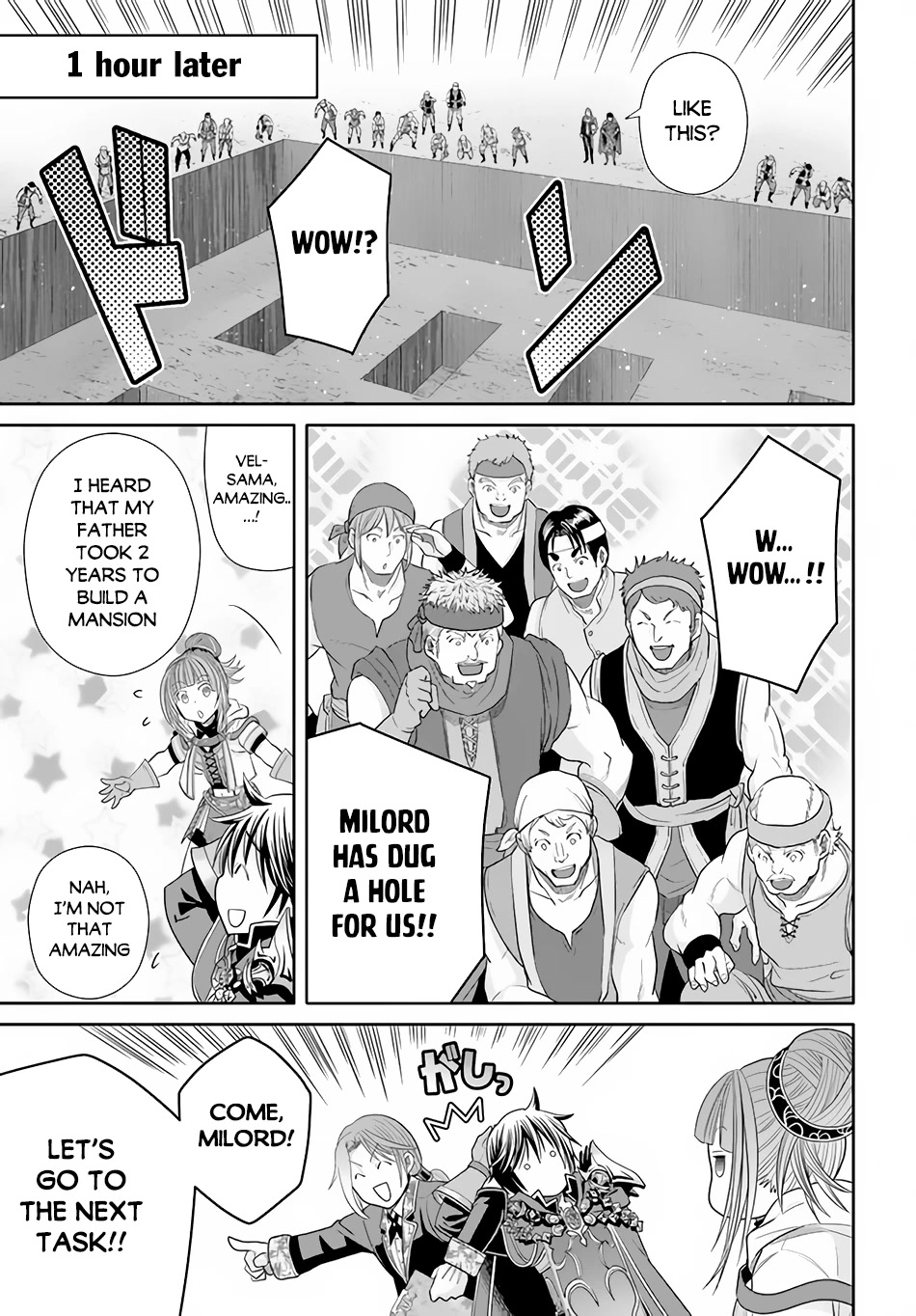 Hachinan tte, Sore wa Nai Deshou! Chapter 74 page 18 - Chapter 74: Rhodrich, Working Hard!