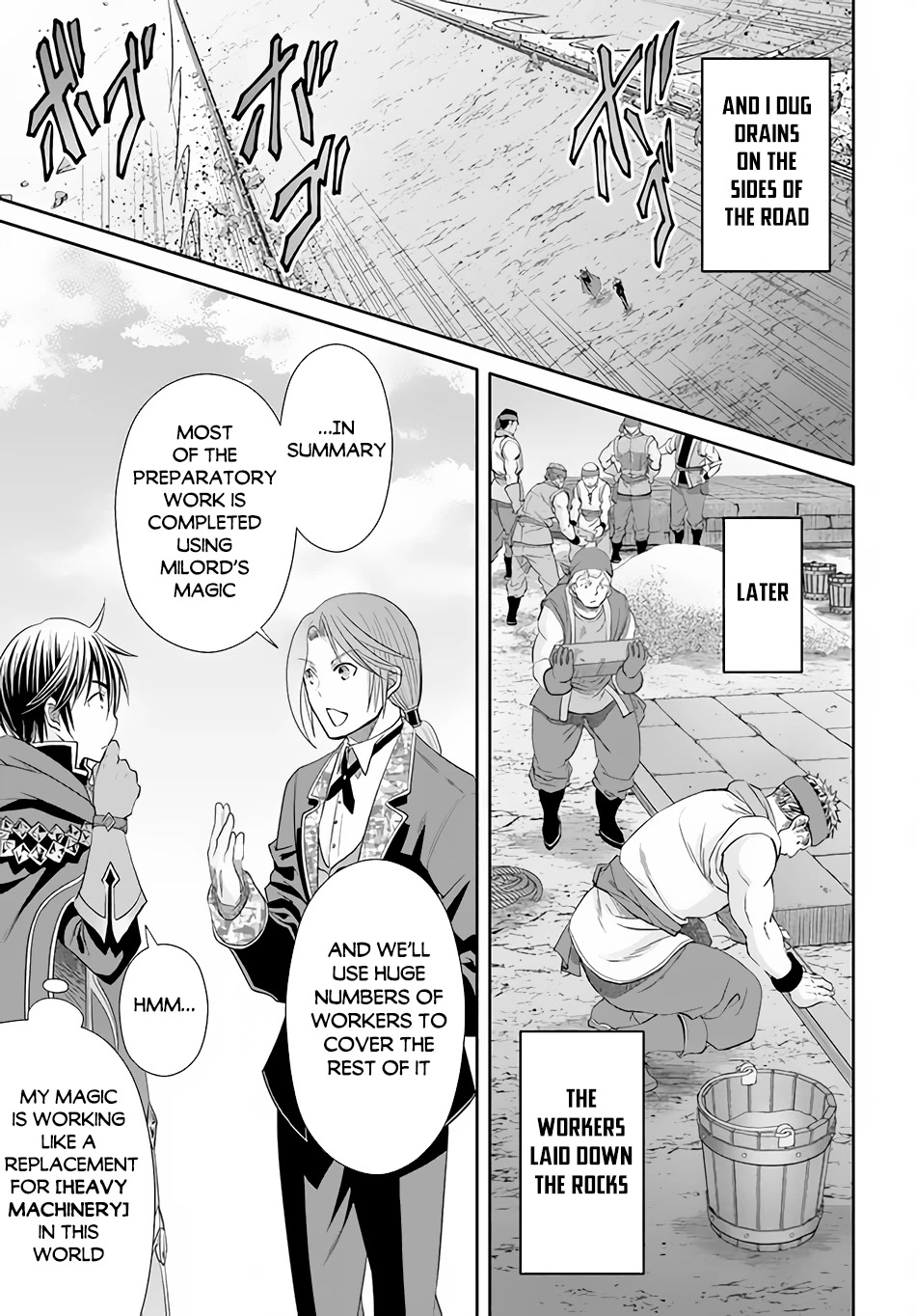 Hachinan tte, Sore wa Nai Deshou! Chapter 74 page 22 - Chapter 74: Rhodrich, Working Hard!
