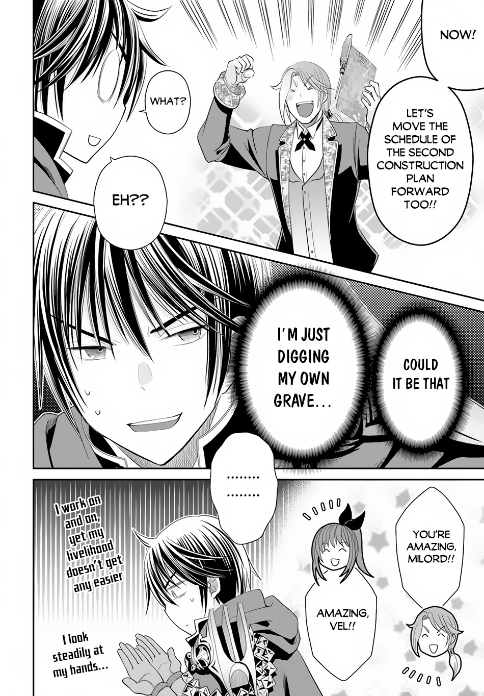 Hachinan tte, Sore wa Nai Deshou! Chapter 74 page 25 - Chapter 74: Rhodrich, Working Hard!