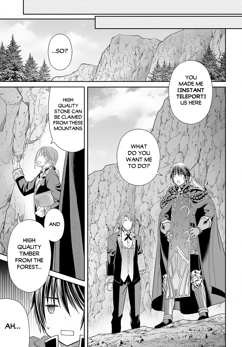 Hachinan tte, Sore wa Nai Deshou! Chapter 74 page 4 - Chapter 74: Rhodrich, Working Hard!