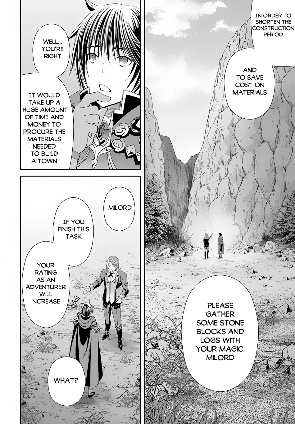Hachinan tte, Sore wa Nai Deshou! Chapter 74 page 5 - Chapter 74: Rhodrich, Working Hard!