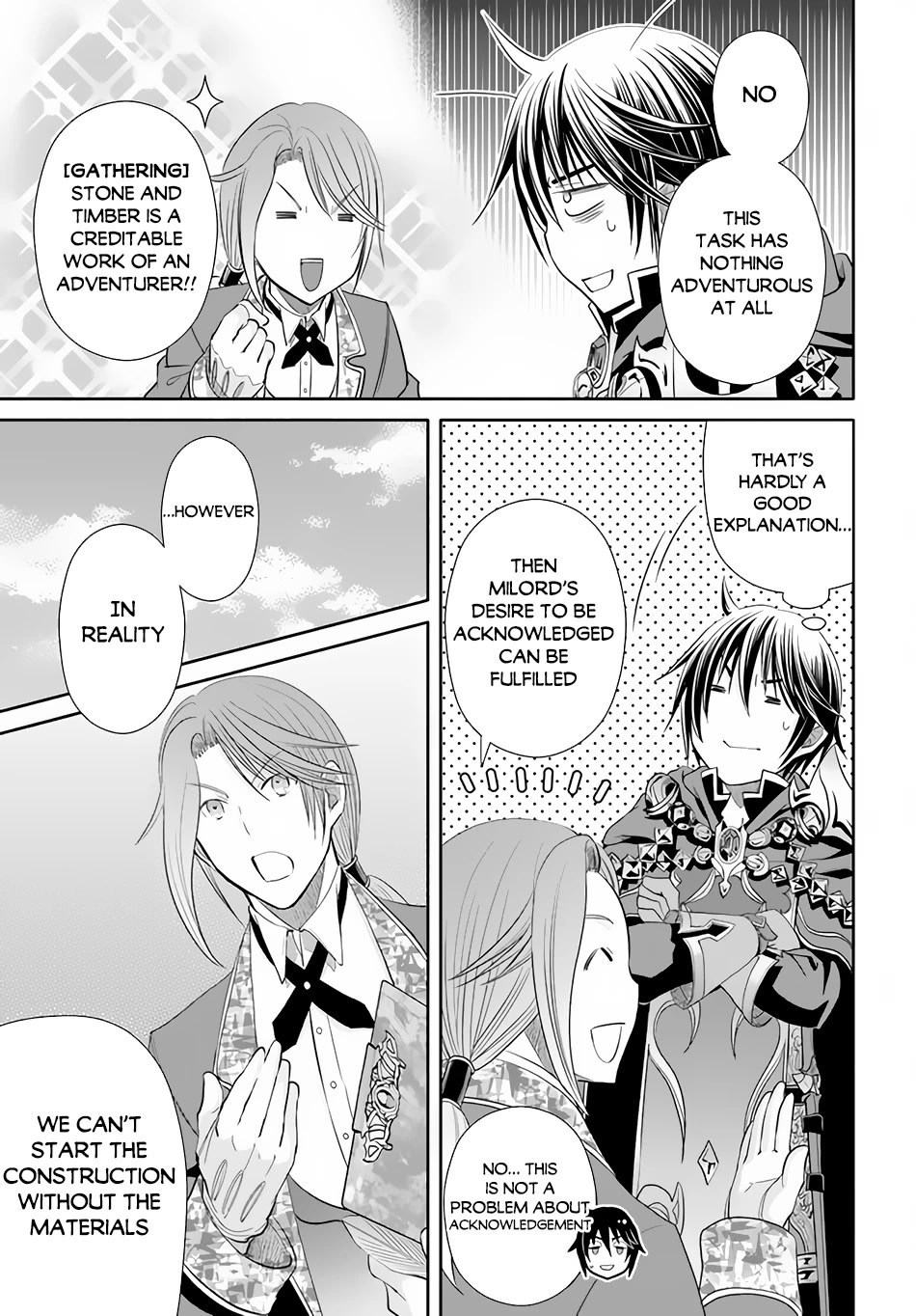 Hachinan tte, Sore wa Nai Deshou! Chapter 74 page 6 - Chapter 74: Rhodrich, Working Hard!