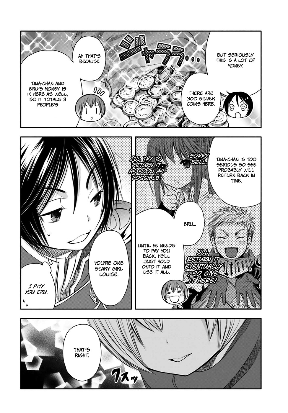 Hachinan tte, Sore wa Nai Deshou! Chapter 8 page 17 - Chapter 8: Going to the Royal Capital By a Magical Airship
