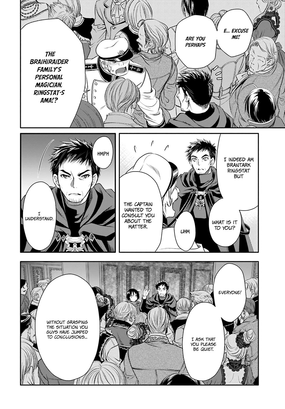 Hachinan tte, Sore wa Nai Deshou! Chapter 8 page 27 - Chapter 8: Going to the Royal Capital By a Magical Airship