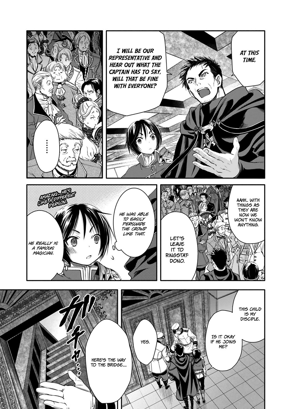 Hachinan tte, Sore wa Nai Deshou! Chapter 8 page 28 - Chapter 8: Going to the Royal Capital By a Magical Airship