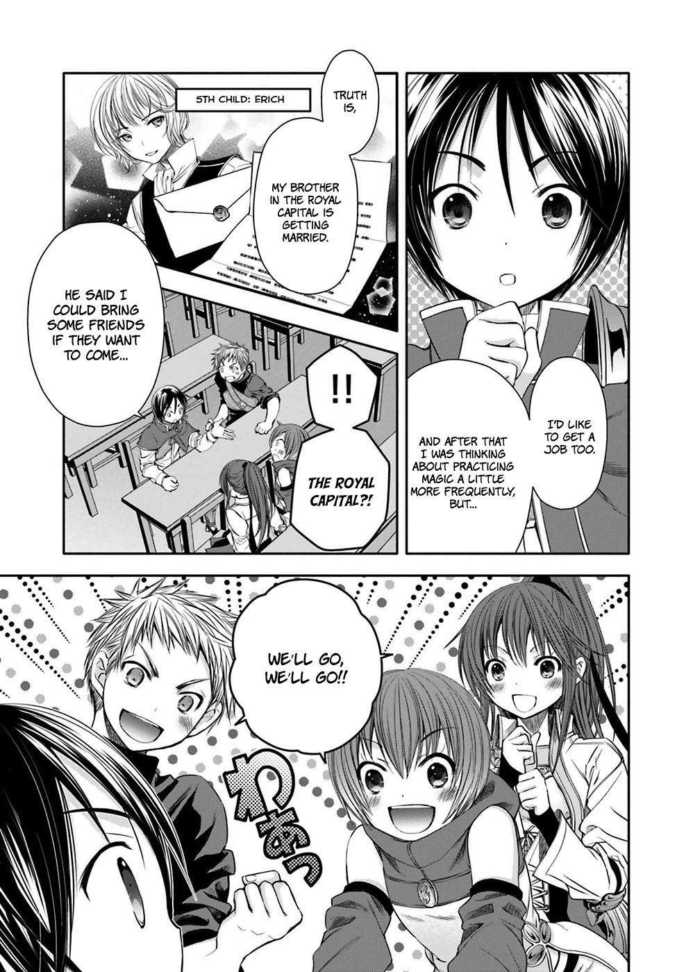 Hachinan tte, Sore wa Nai Deshou! Chapter 8 page 6 - Chapter 8: Going to the Royal Capital By a Magical Airship