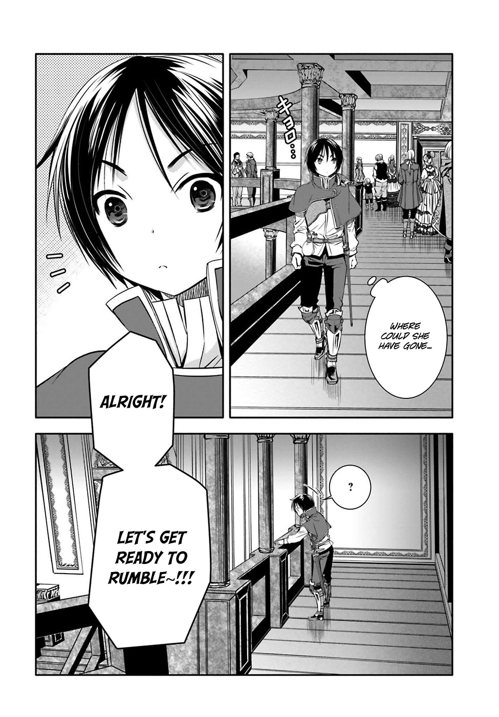 Hachinan tte, Sore wa Nai Deshou! Chapter 8 page 9 - Chapter 8: Going to the Royal Capital By a Magical Airship