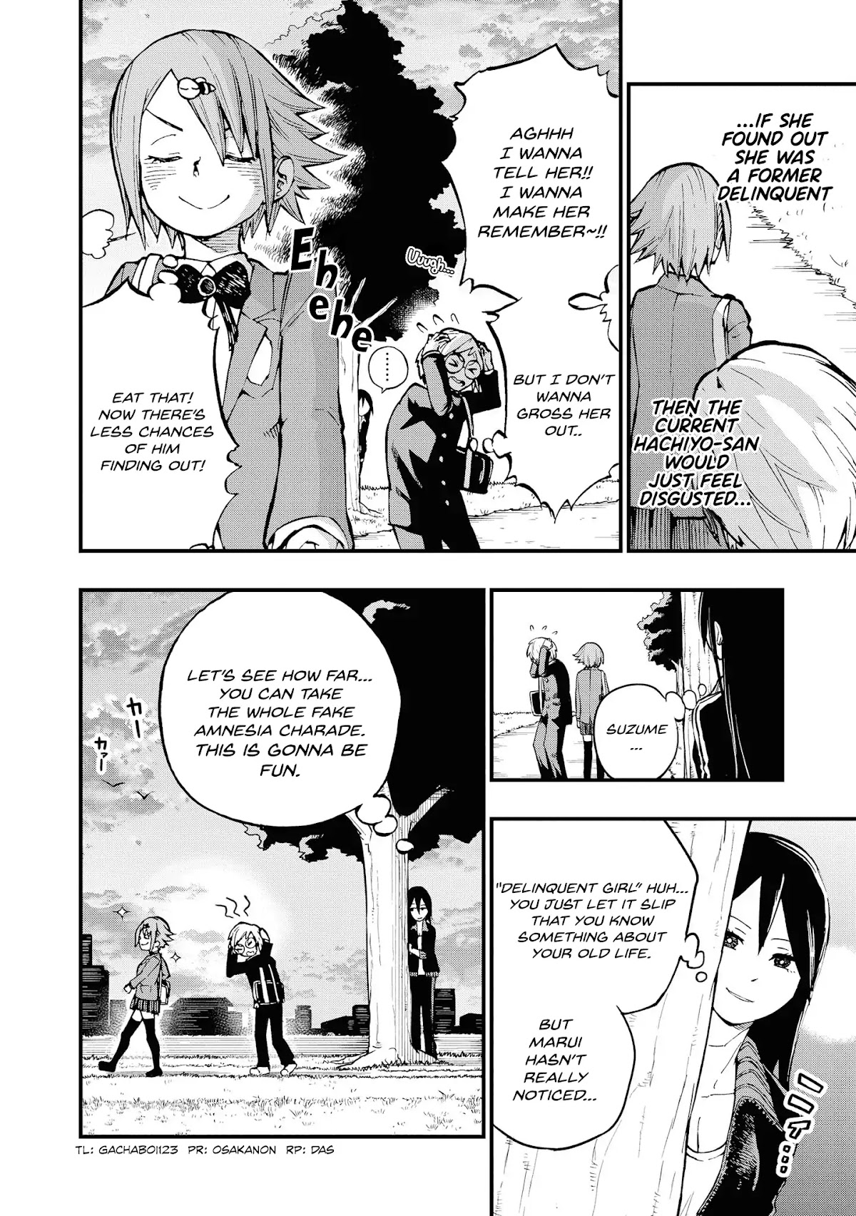 Hachiyo of false memory loss Chapter 4 page 8 - Chapter 4