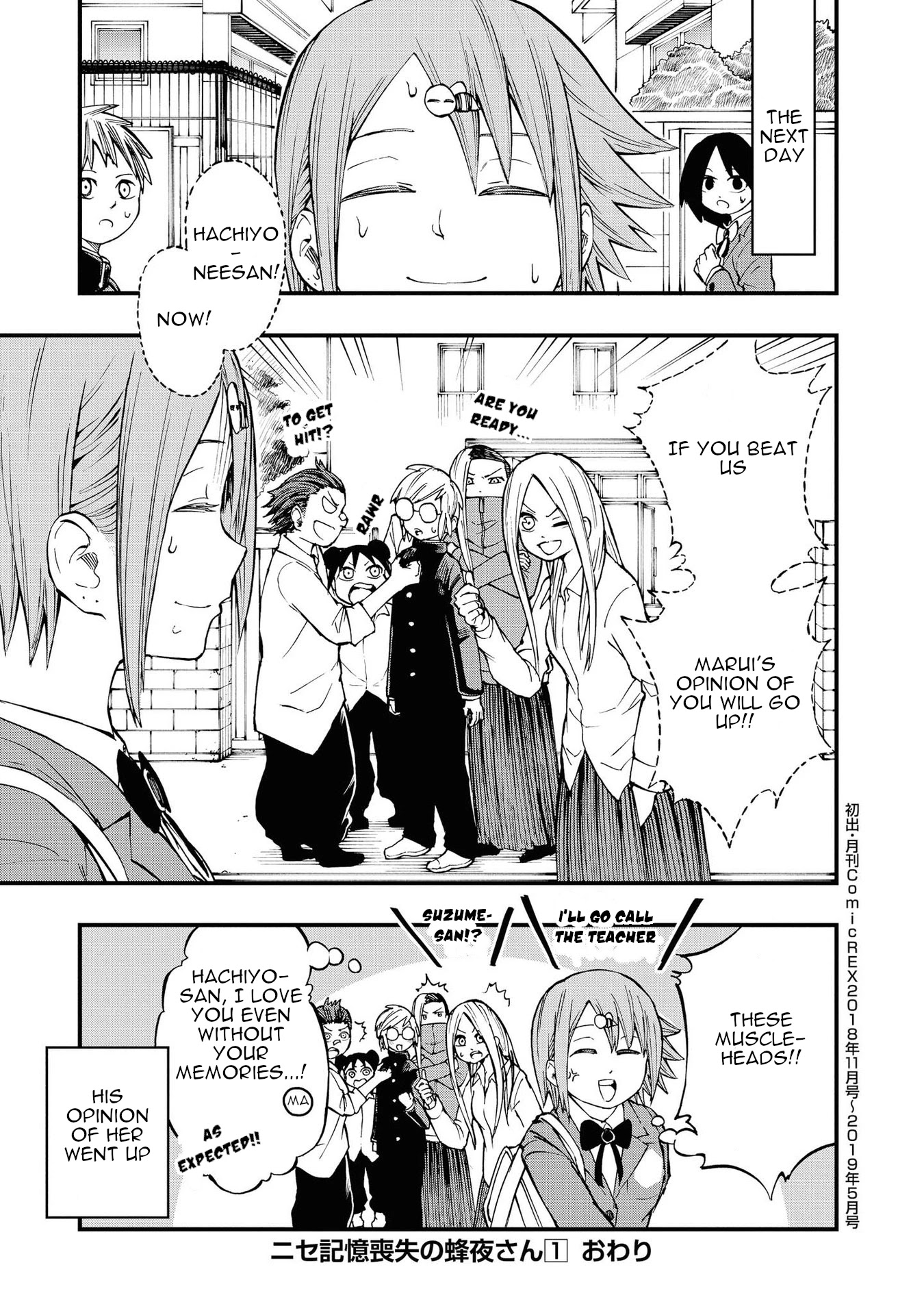 Hachiyo of false memory loss Chapter 8 page 21 - Chapter 8