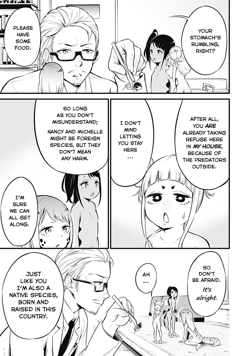 Hachuurui-chan wa Natsukanai Chapter 6 page 8 - Chapter 6: Don't be Afraid, it's Alright
