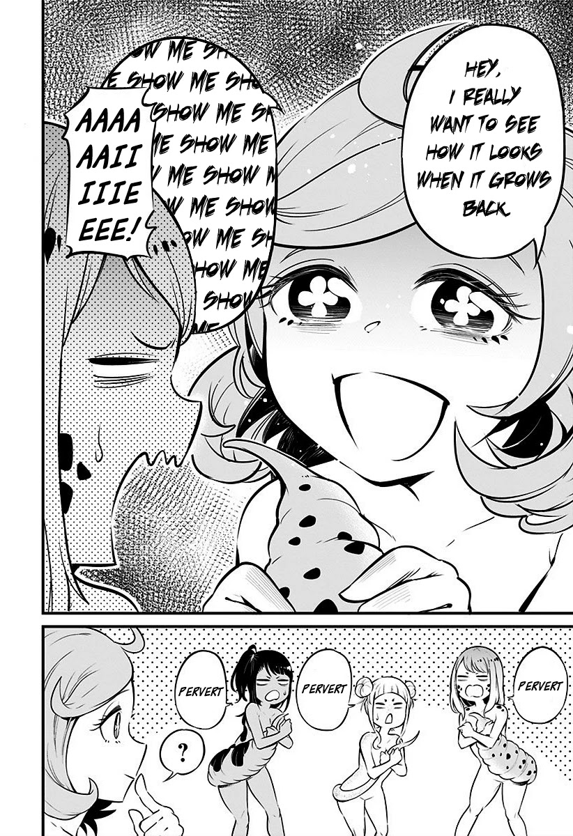 Hachuurui-chan wa Natsukanai Chapter 7 page 10 - Chapter 7: Won't Show Tail Regeneration