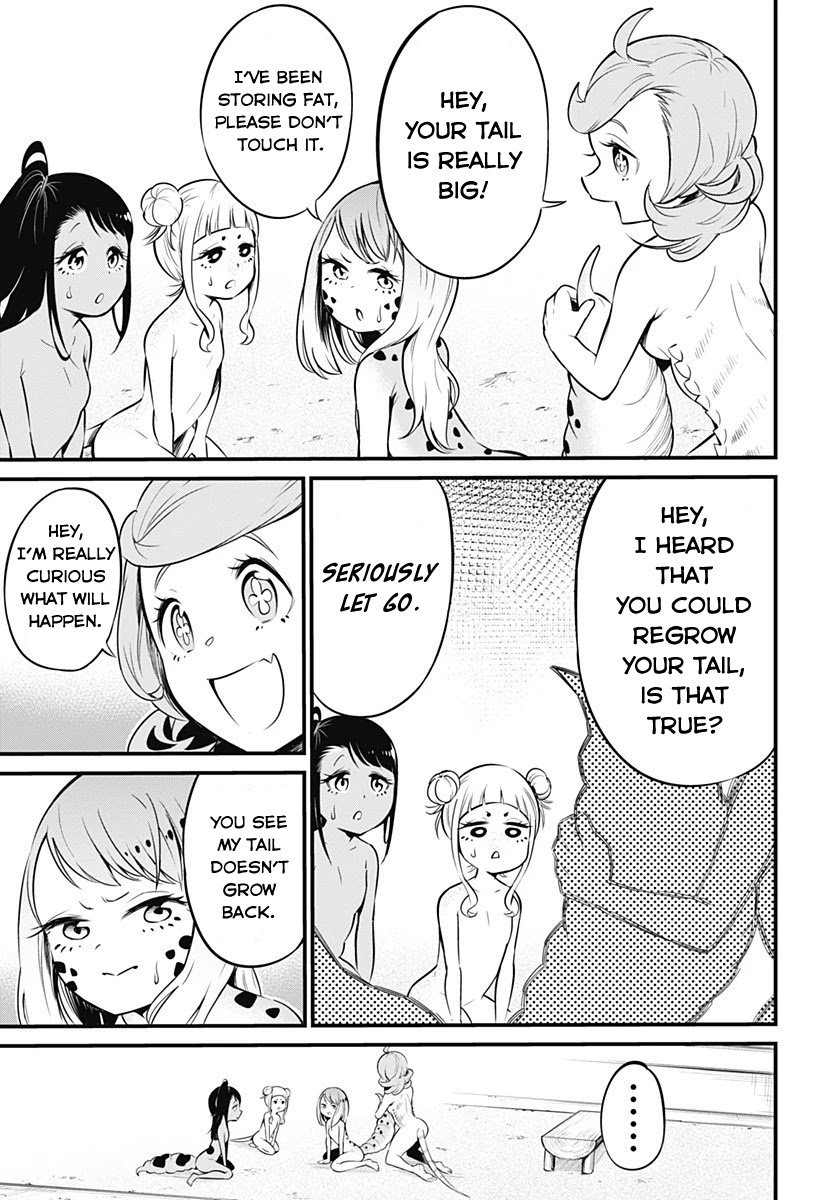Hachuurui-chan wa Natsukanai Chapter 7 page 9 - Chapter 7: Won't Show Tail Regeneration