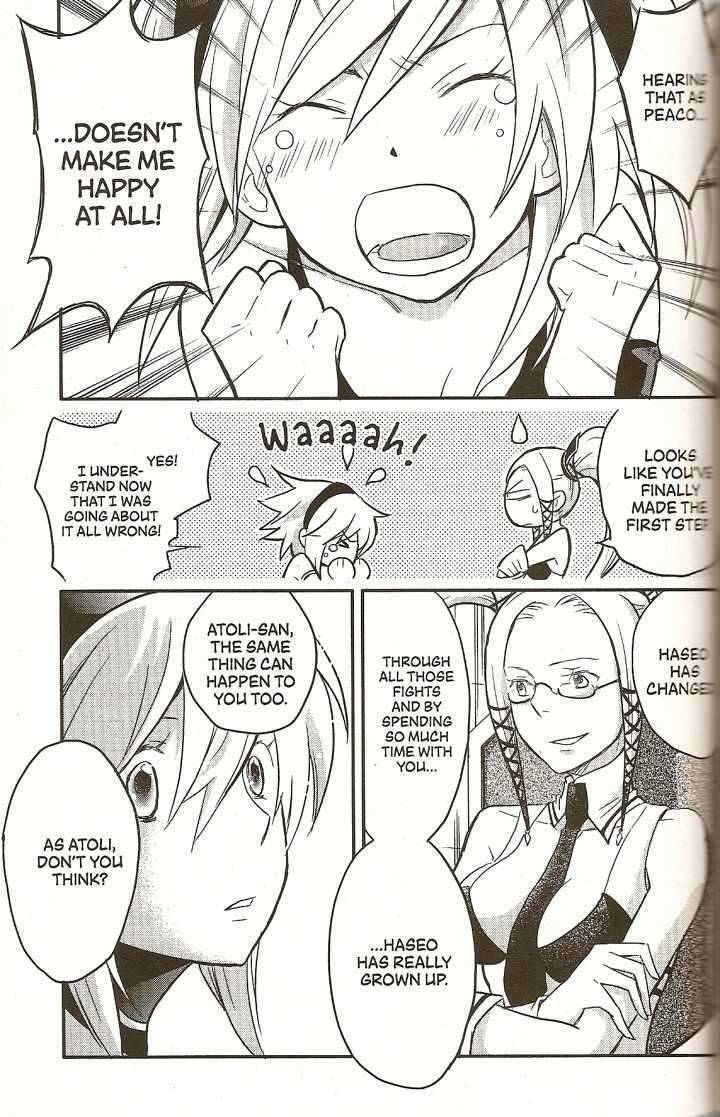 .hack//4koma Chapter 13 page 16 - Chapter 13: Peaco's Story