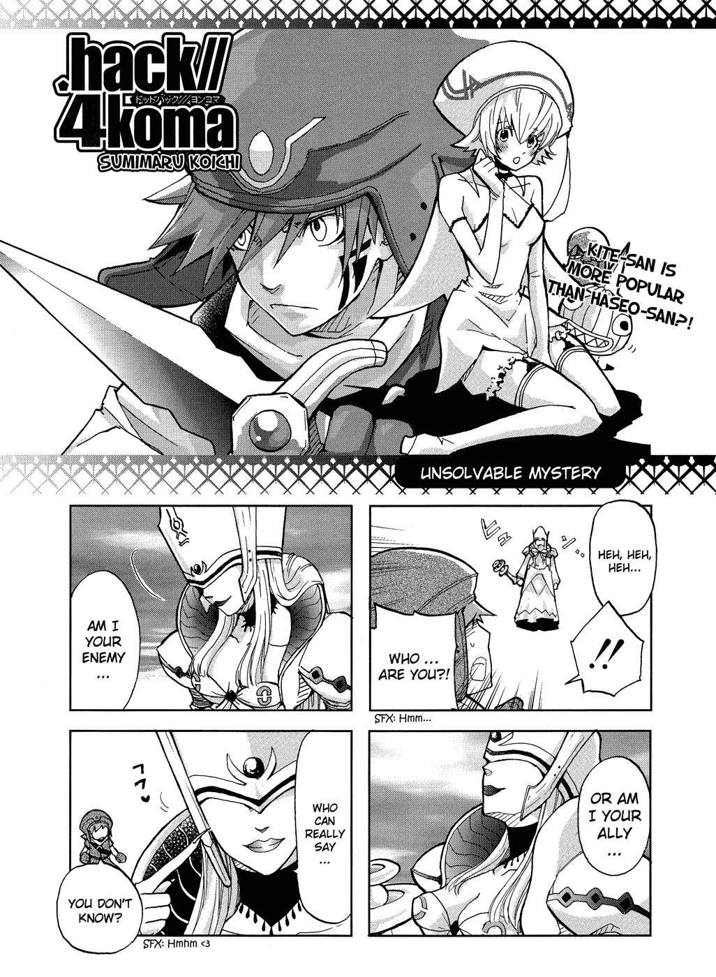 .hack//4koma Chapter 3 page 1 - Chapter 3