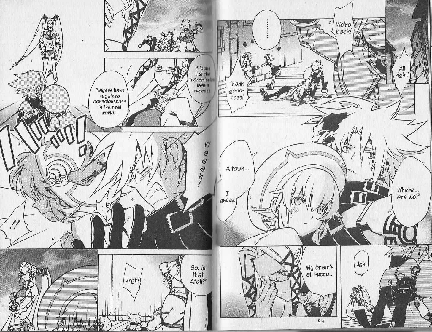 .hack//G.U.+ Chapter 10 page 3 - Chapter 10: Things Fall Apart