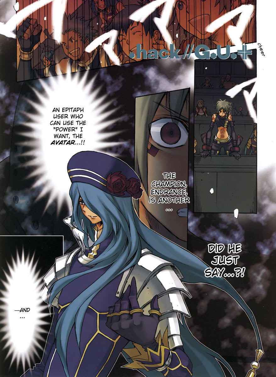 .hack//G.U.+ Chapter 4 page 2 - Chapter 4: Endrance's Cat