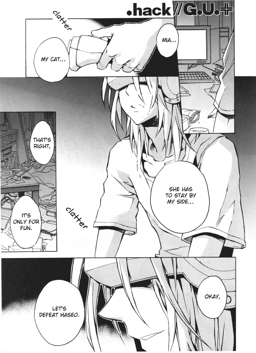.hack//G.U.+ Chapter 5 page 1 - Chapter 5: Avatar, Awaken