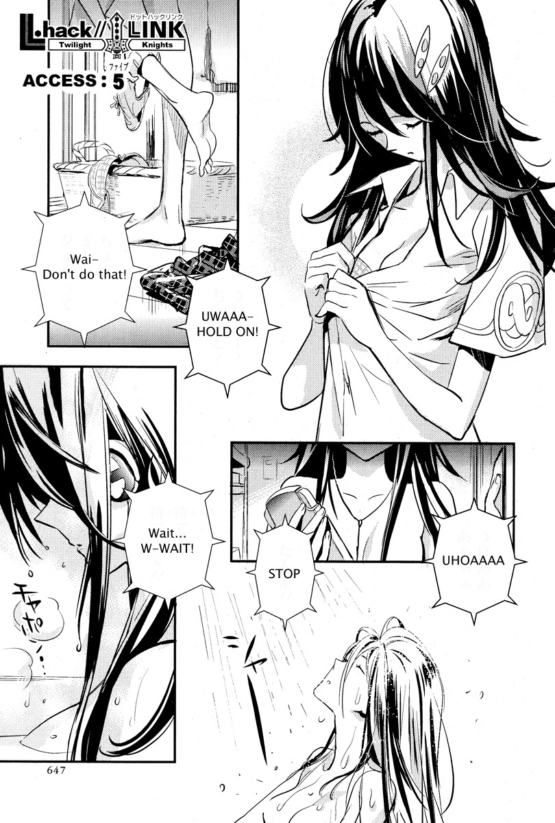 .hack//Link Chapter 5 page 1 - Chapter 5