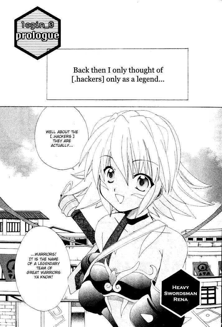 .hack//Tasogare no Udewa Densetsu Chapter 1 page 6 - Chapter 1
