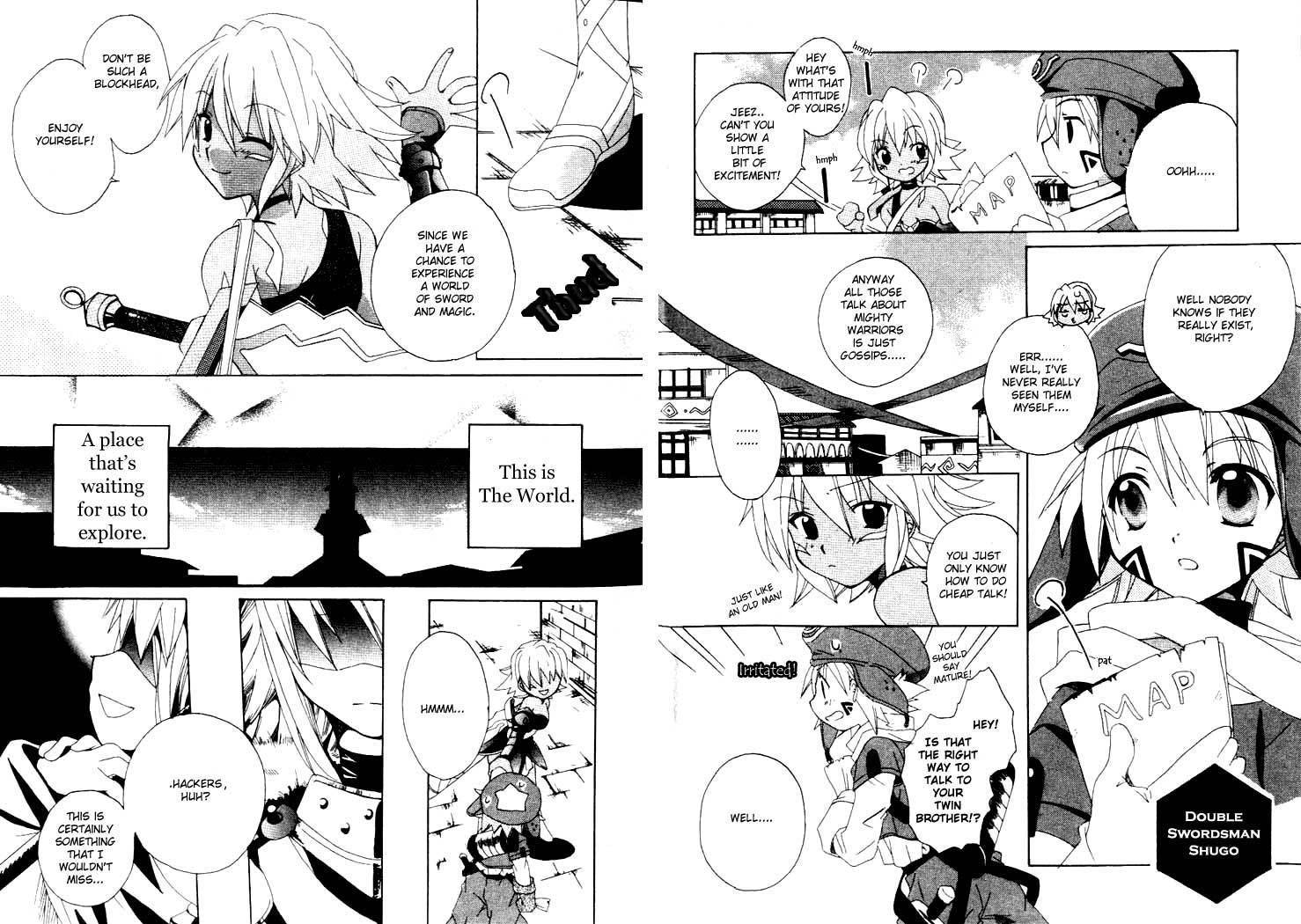 .hack//Tasogare no Udewa Densetsu Chapter 1 page 7 - Chapter 1
