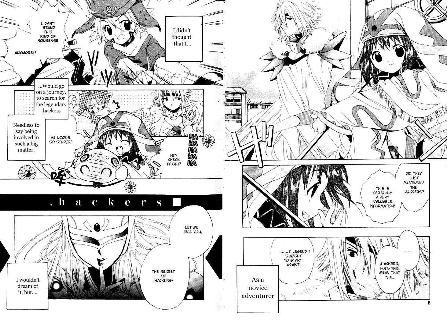 .hack//Tasogare no Udewa Densetsu Chapter 1 page 8 - Chapter 1