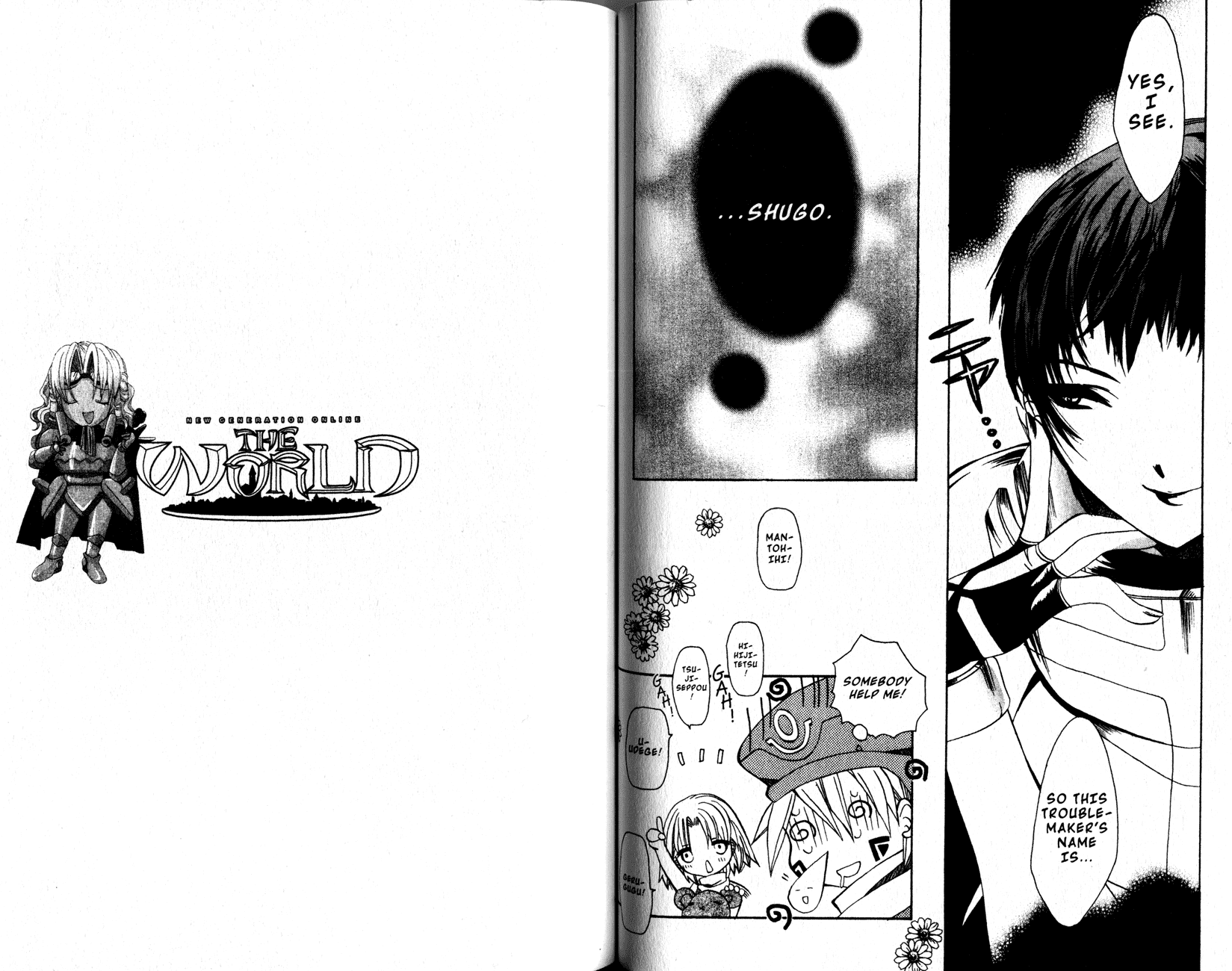 .hack//Tasogare no Udewa Densetsu Chapter 10 page 13 - Chapter 10: The Players Are Thinking