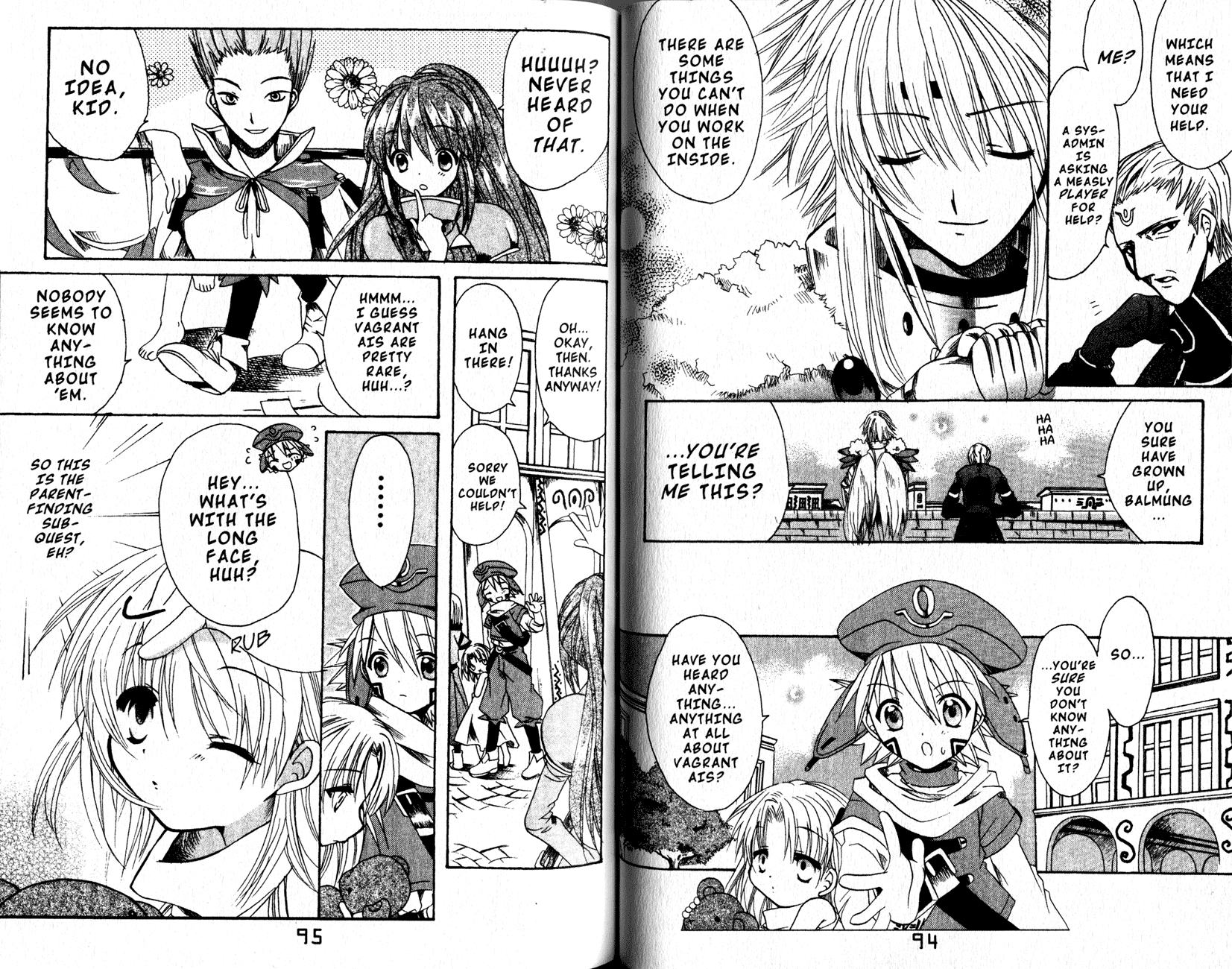 .hack//Tasogare no Udewa Densetsu Chapter 10 page 2 - Chapter 10: The Players Are Thinking