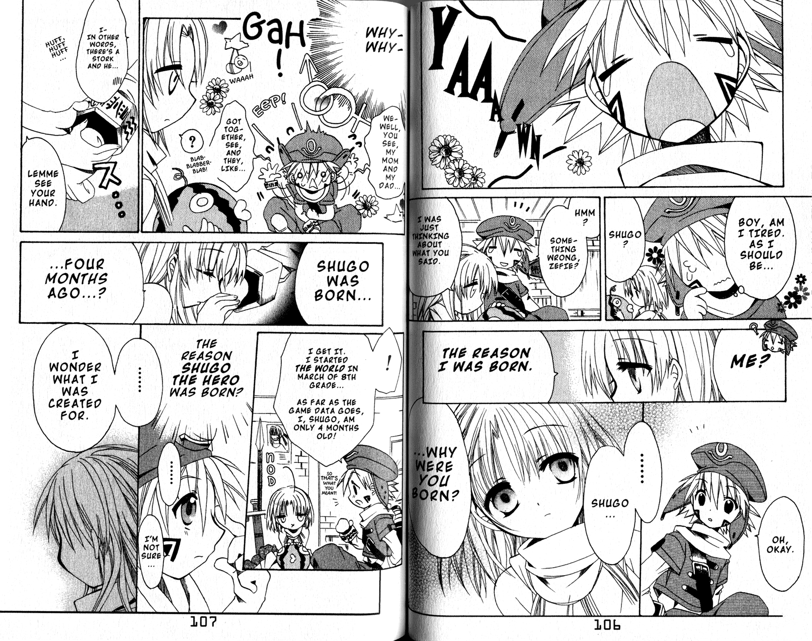 .hack//Tasogare no Udewa Densetsu Chapter 10 page 8 - Chapter 10: The Players Are Thinking