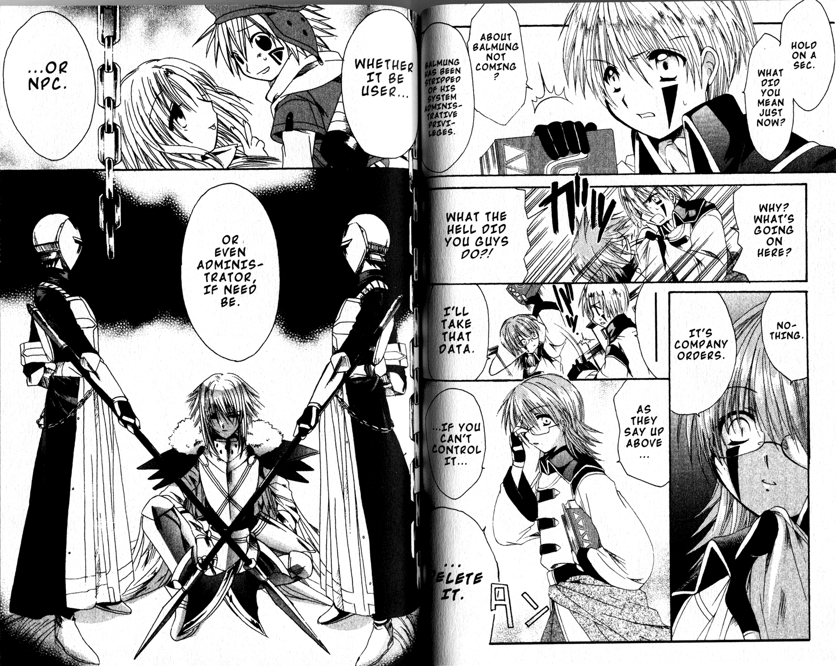 .hack//Tasogare no Udewa Densetsu Chapter 11 page 10 - Chapter 11: 4 Years Ago