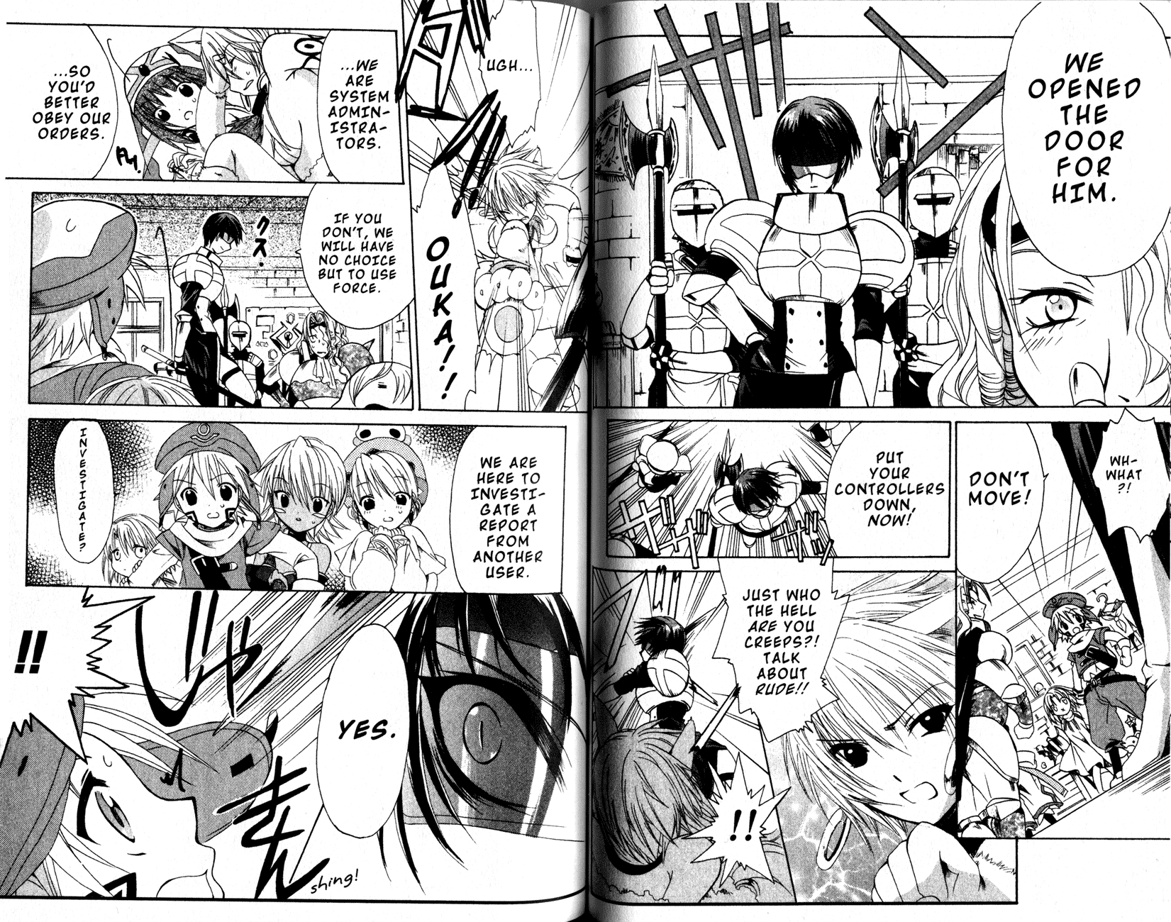 .hack//Tasogare no Udewa Densetsu Chapter 11 page 13 - Chapter 11: 4 Years Ago