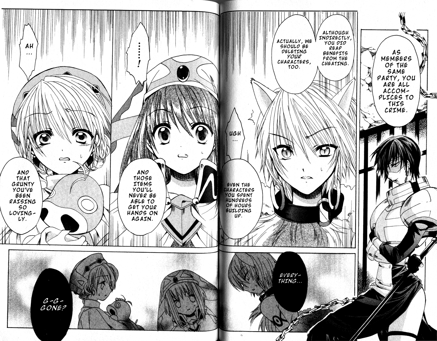 .hack//Tasogare no Udewa Densetsu Chapter 12 page 11 - Chapter 12: Cheating