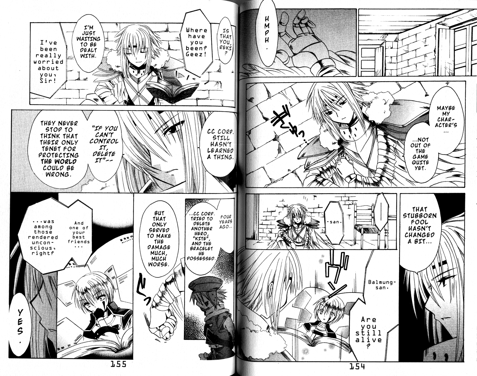.hack//Tasogare no Udewa Densetsu Chapter 12 page 7 - Chapter 12: Cheating