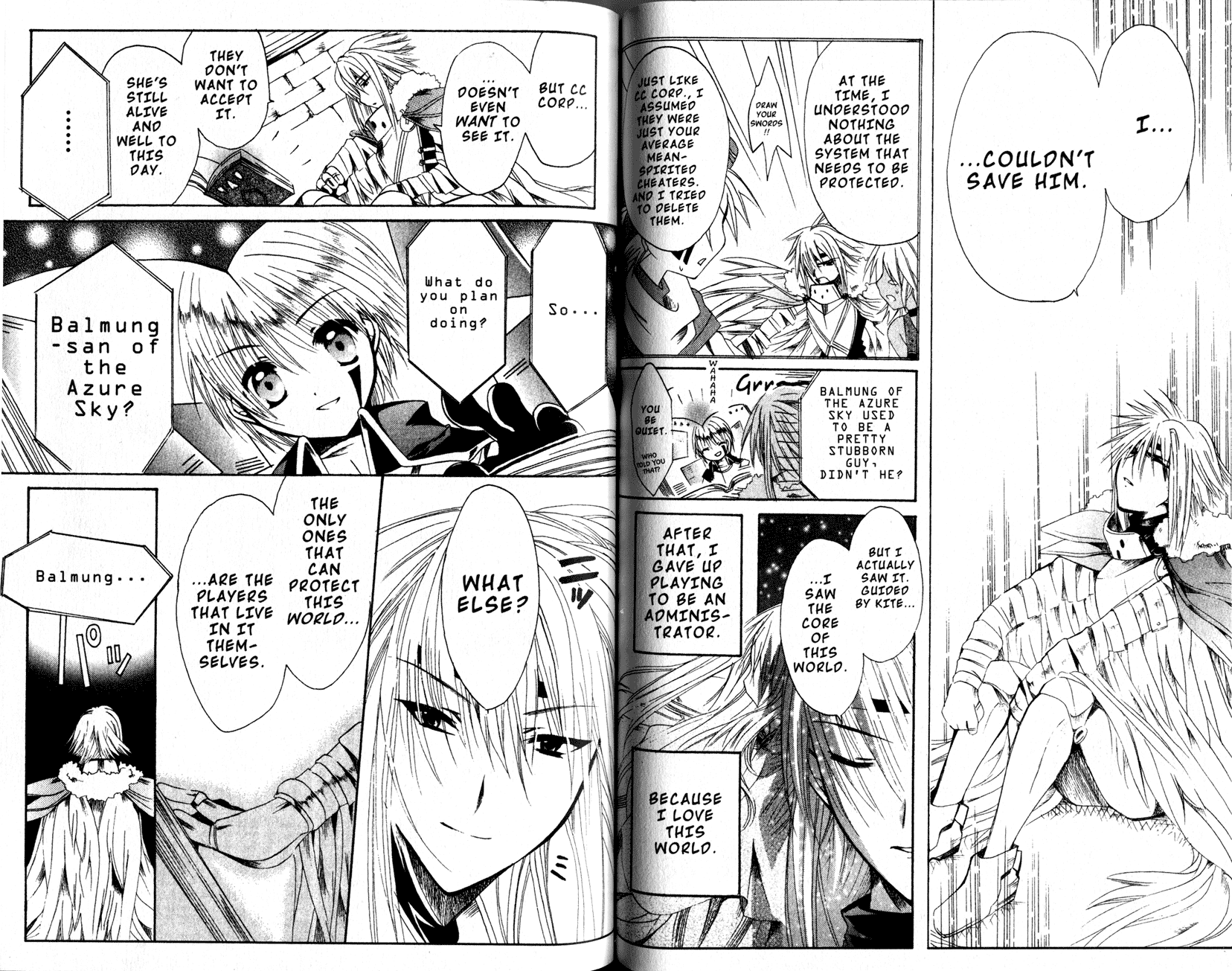 .hack//Tasogare no Udewa Densetsu Chapter 12 page 8 - Chapter 12: Cheating