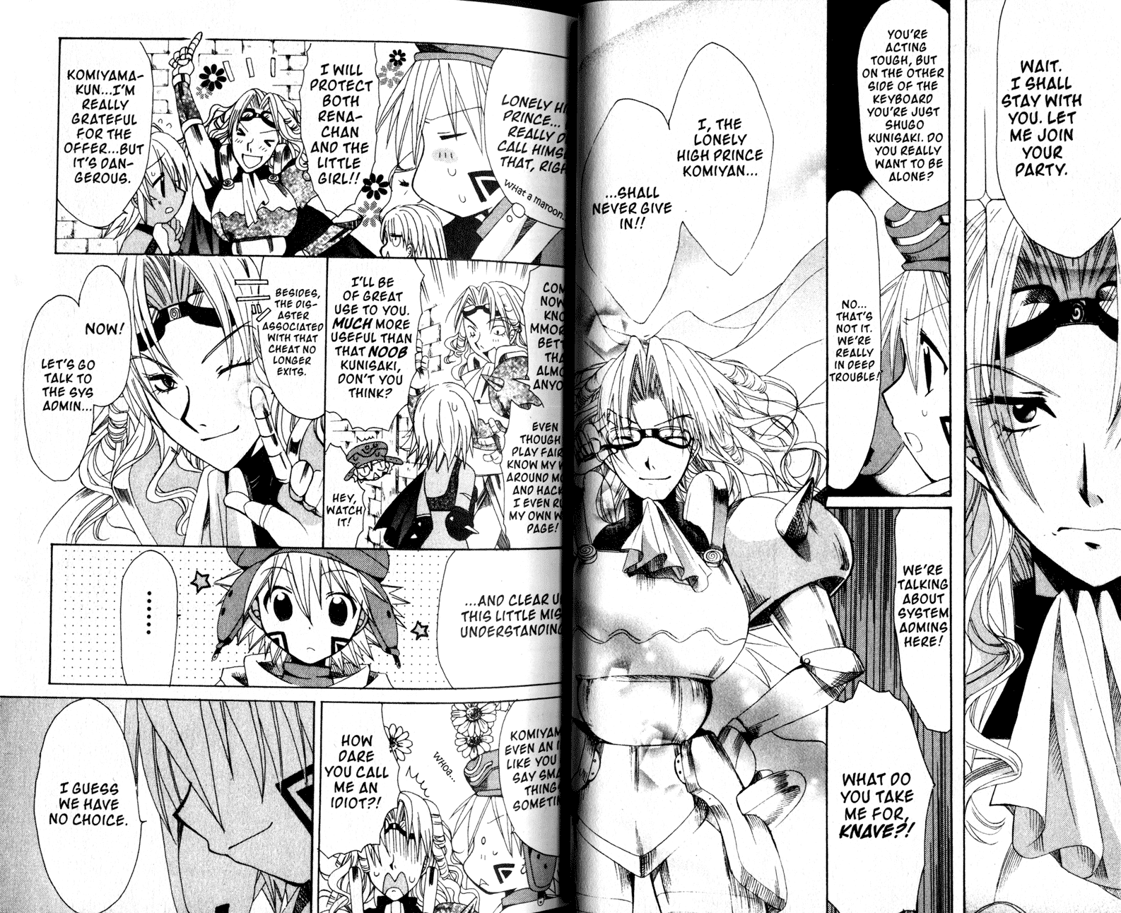 .hack//Tasogare no Udewa Densetsu Chapter 14 page 11 - Chapter 14: Separation and Encounter